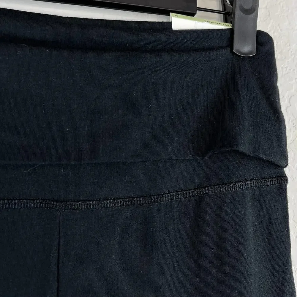 NWT Offline by Aerie Black OG Foldover Super Flare High Rise Yoga Pants Medium